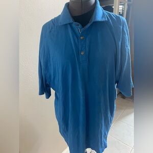 Men's Blue Polo Shirt by Kuhl size 2XL